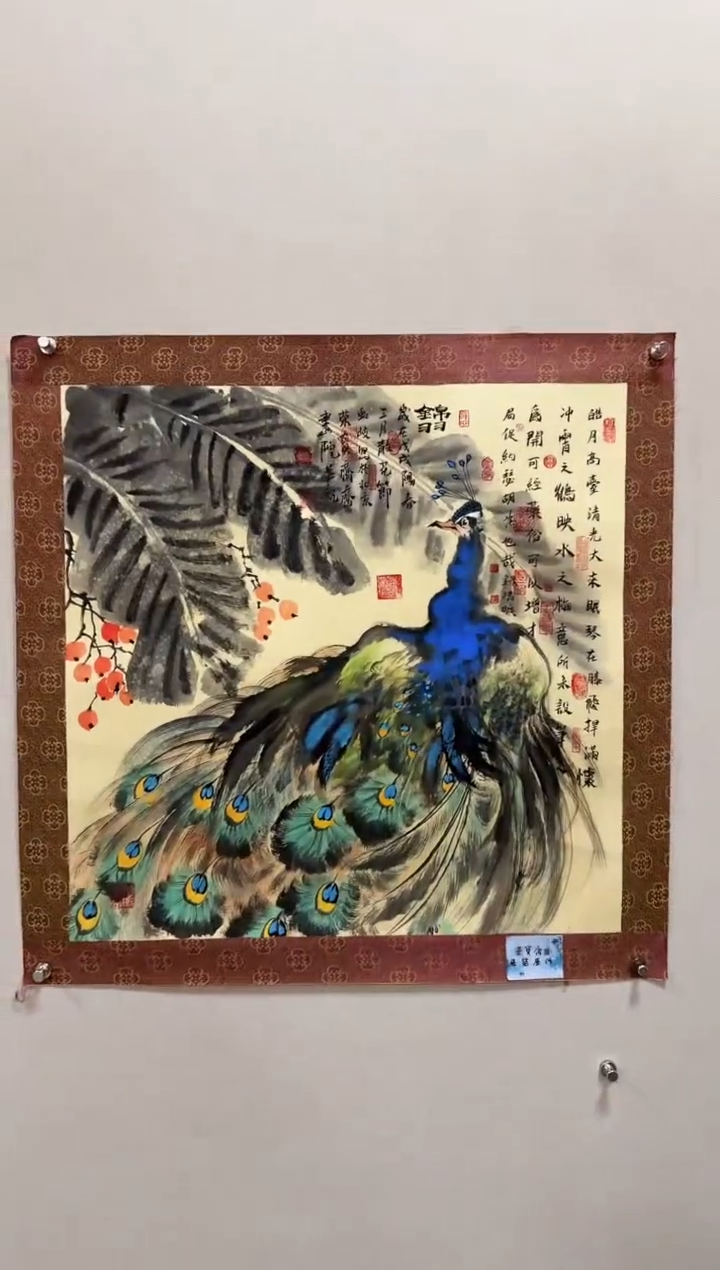 国画周虹岐-国画花鸟4平尺