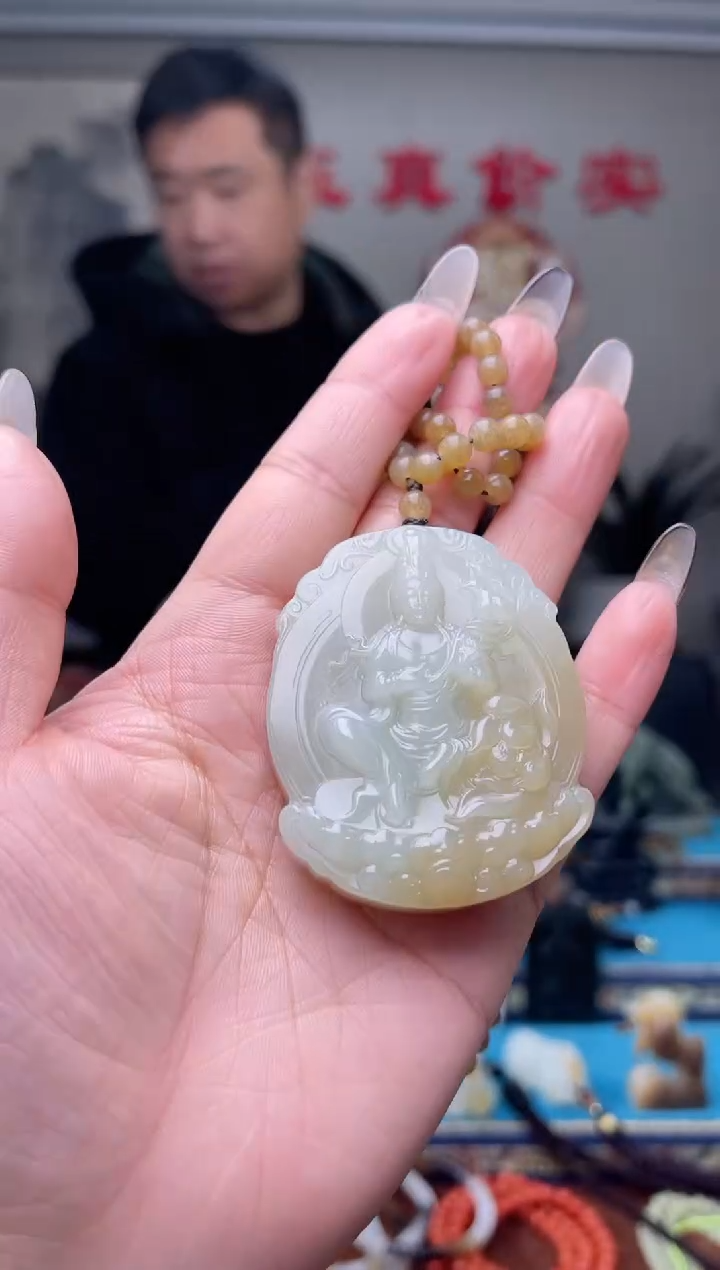 【闪购商品】和田玉挂件未镶嵌1