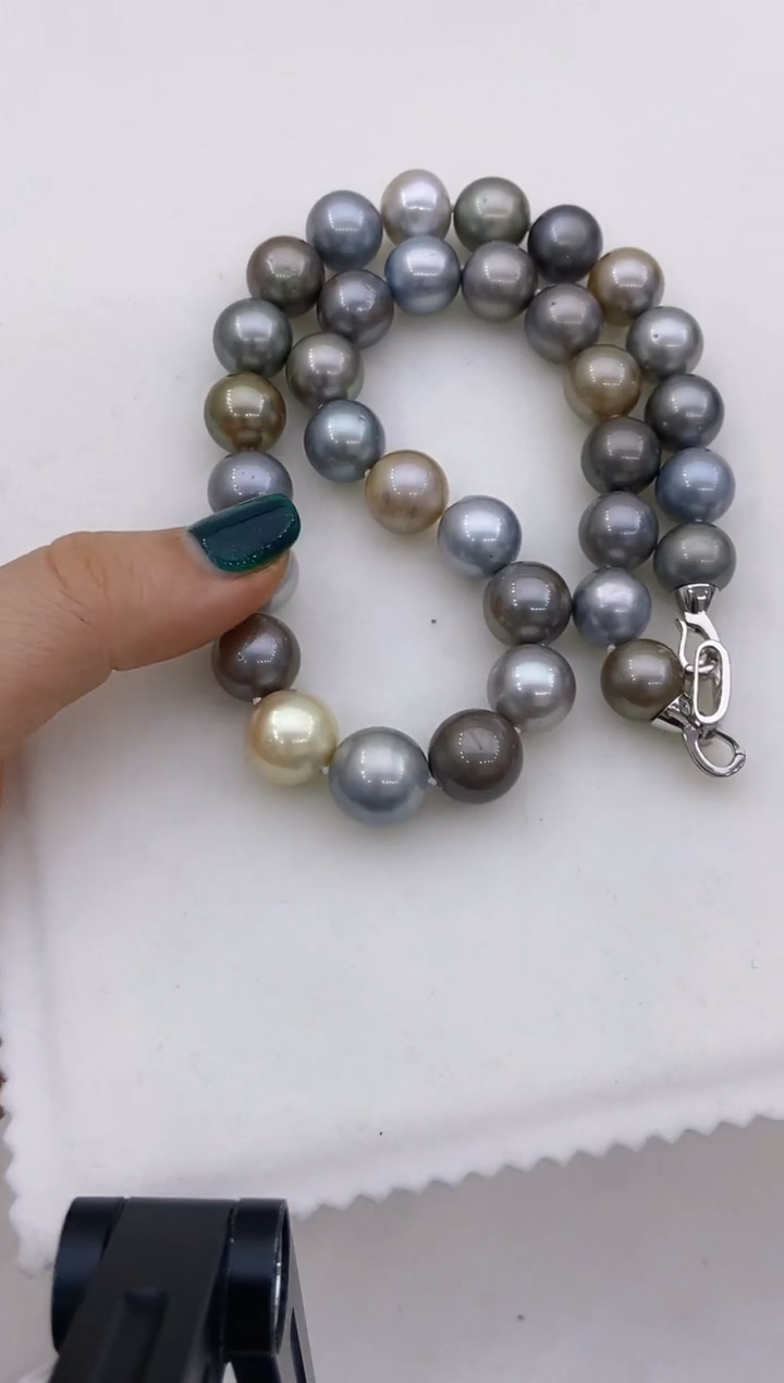 【闪购商品】海水珍珠项链未镶嵌281 12-14mm