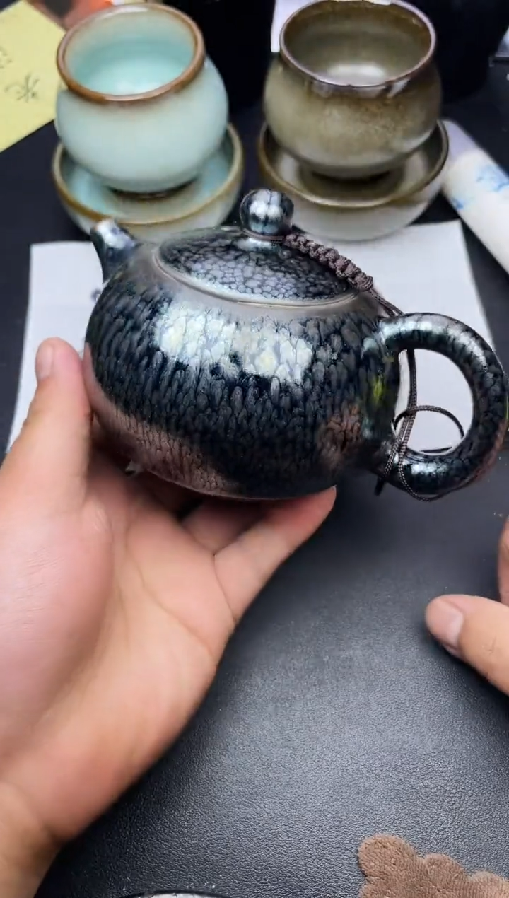 【闪购商品】茶盏112叶紫建盏叶紫