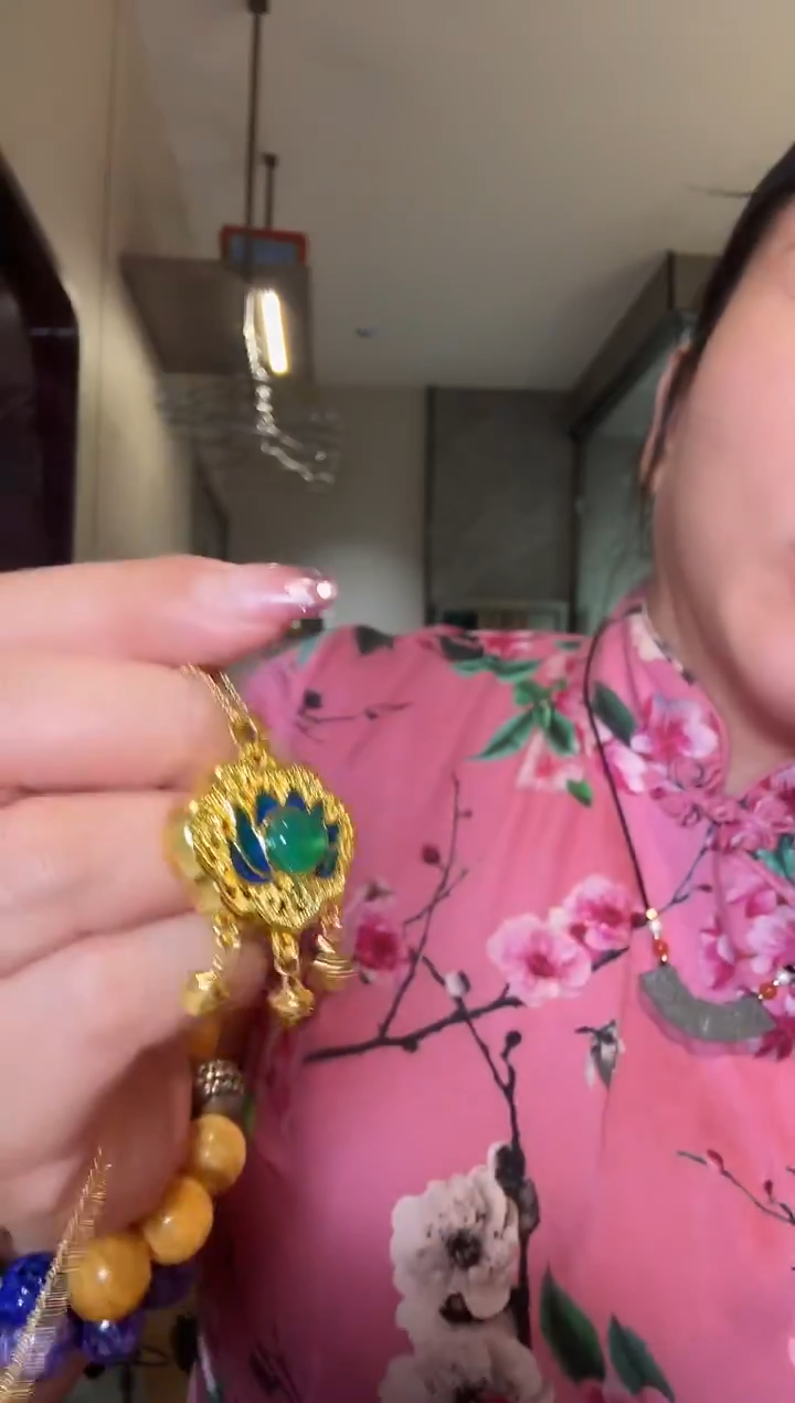 颈饰未镶嵌和田玉天然