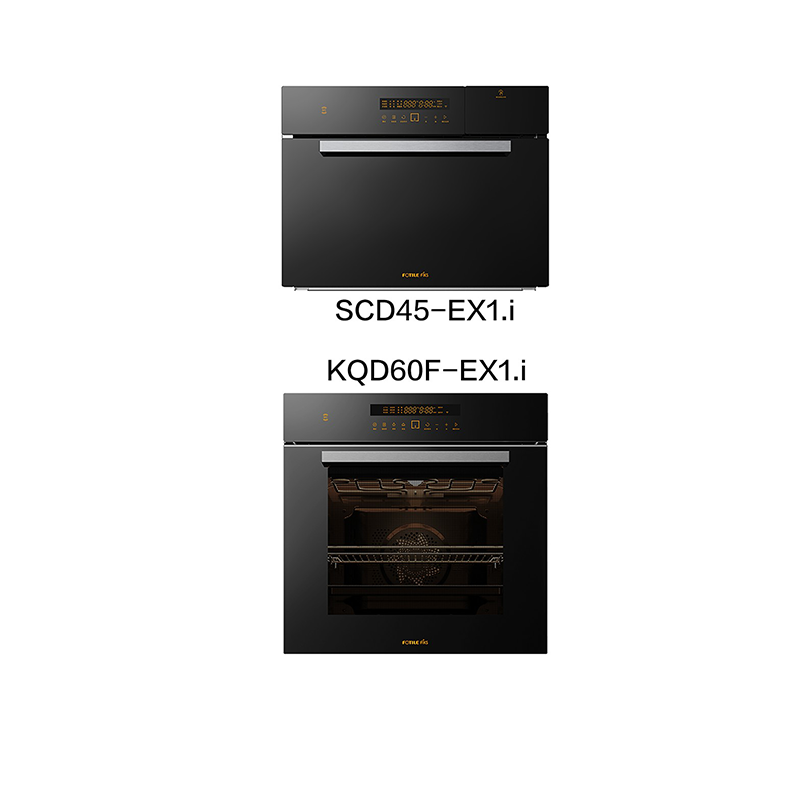 方太SCD45-EX1.i+KQD60F-EX1.i嵌入式家用蒸箱烤箱烤红炸智能触控
