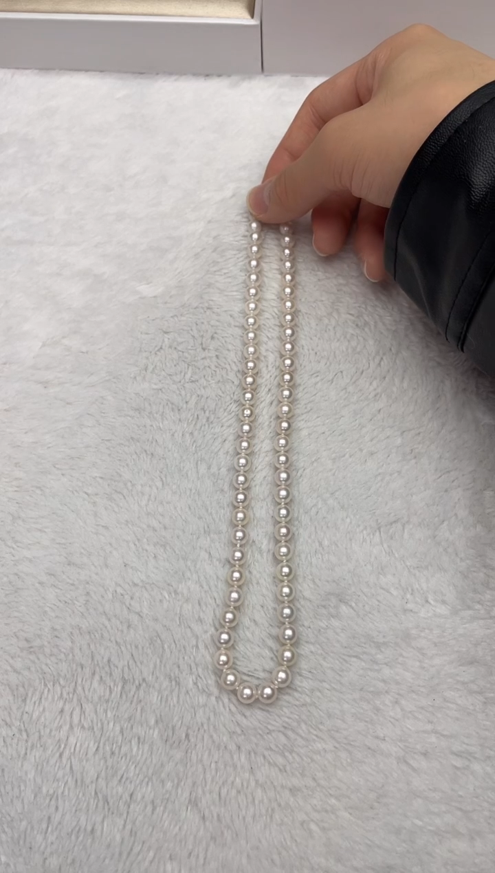 【闪购商品】海水珍珠颈饰未镶嵌AK6.5-7mm（多样性发一）