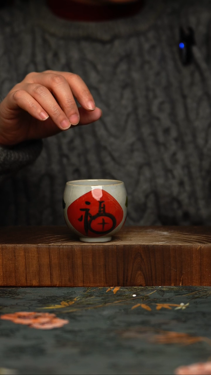 瓷片景德镇手工绘画同款