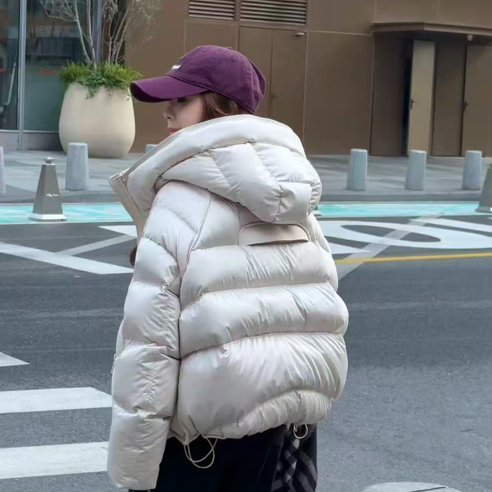 【Xanaicoco】25年冬季新款95白鹅绒加厚时尚短款鹅绒服188款