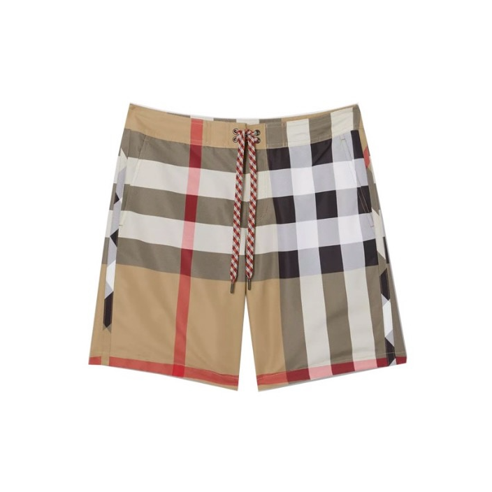 未使用 BURBERRY/博柏利 【jessie】格纹系带短裤TP024334