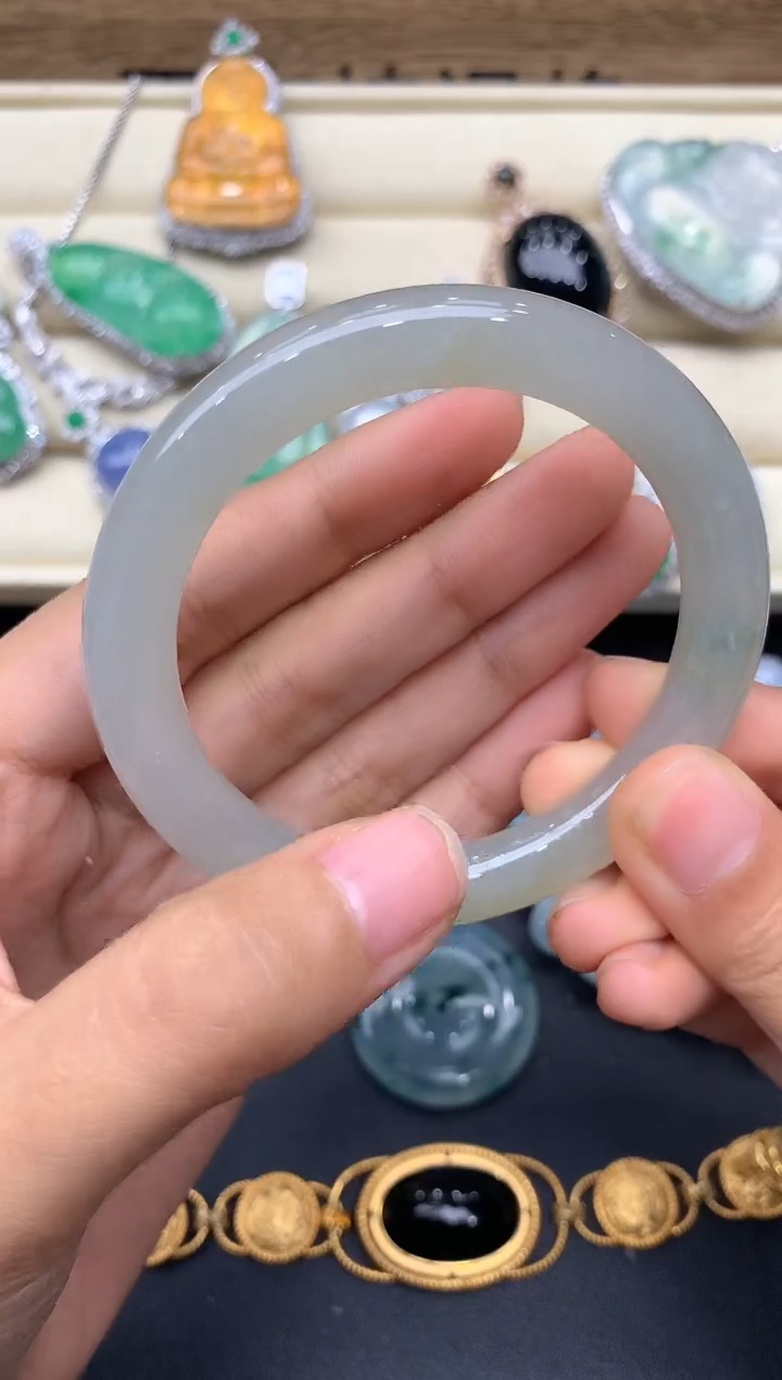 【闪购商品】翡翠手镯未镶嵌344-中国好珍宝