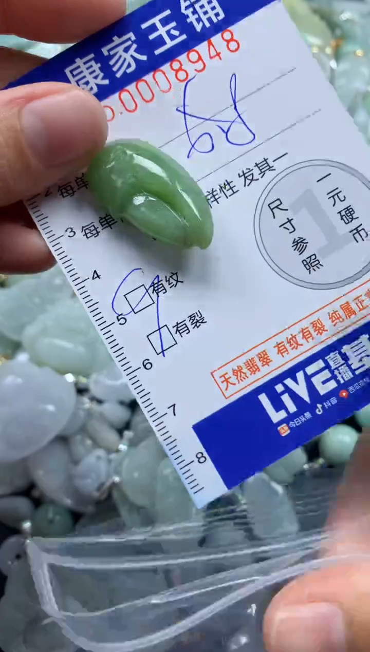 颈饰未镶嵌翡翠8948