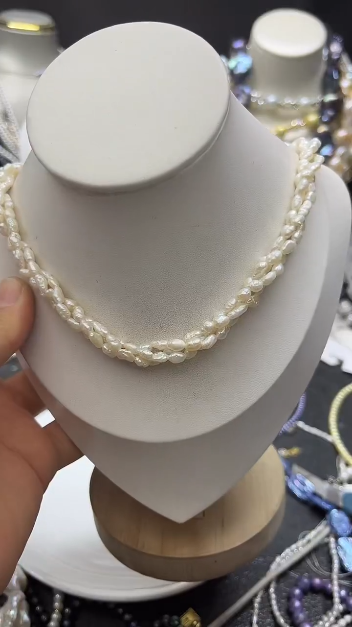 颈饰未镶嵌淡水珍珠多人