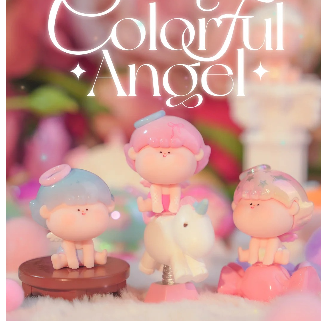 【代拆】新品平拆缤纷天使、倒倒萌粒、酱酱萌粒盲盒盲袋