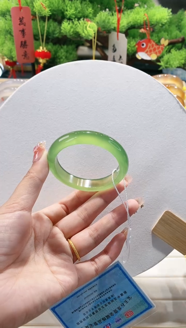 【闪购商品】玛瑙/玉髓手镯未镶嵌46-50.8