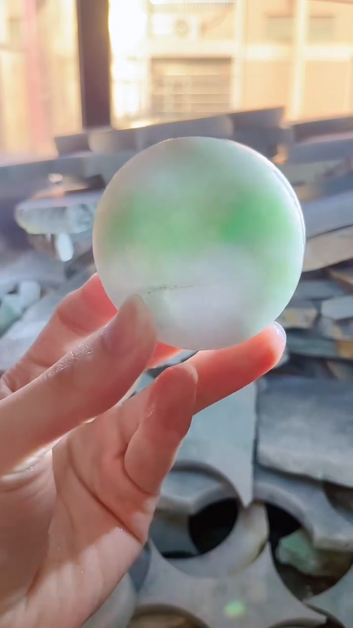 裸石翡翠半*赢缅甸翡翠A货1549