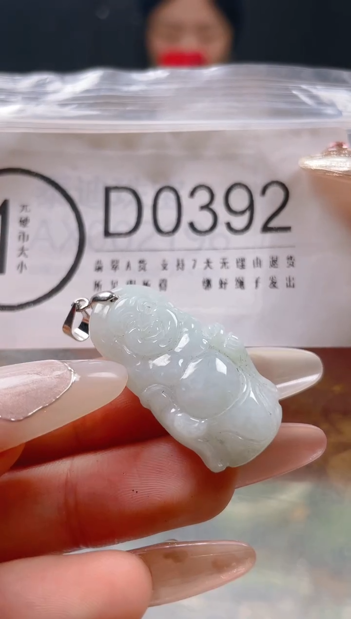 【闪购商品】翡翠颈饰未镶嵌/D/翡翠A货一图一物