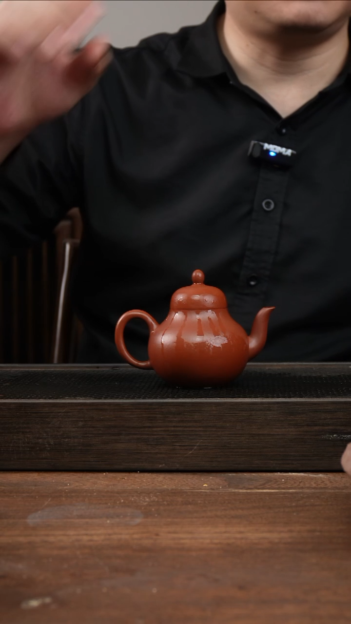 茶杯紫砂垚**焱全手朱泥思婷     150CC  