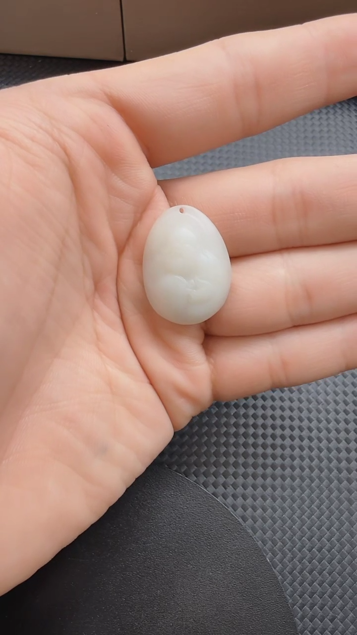 【闪购商品】和田玉（糖玉）吊坠(不含链)未镶嵌9073和田玉吊坠