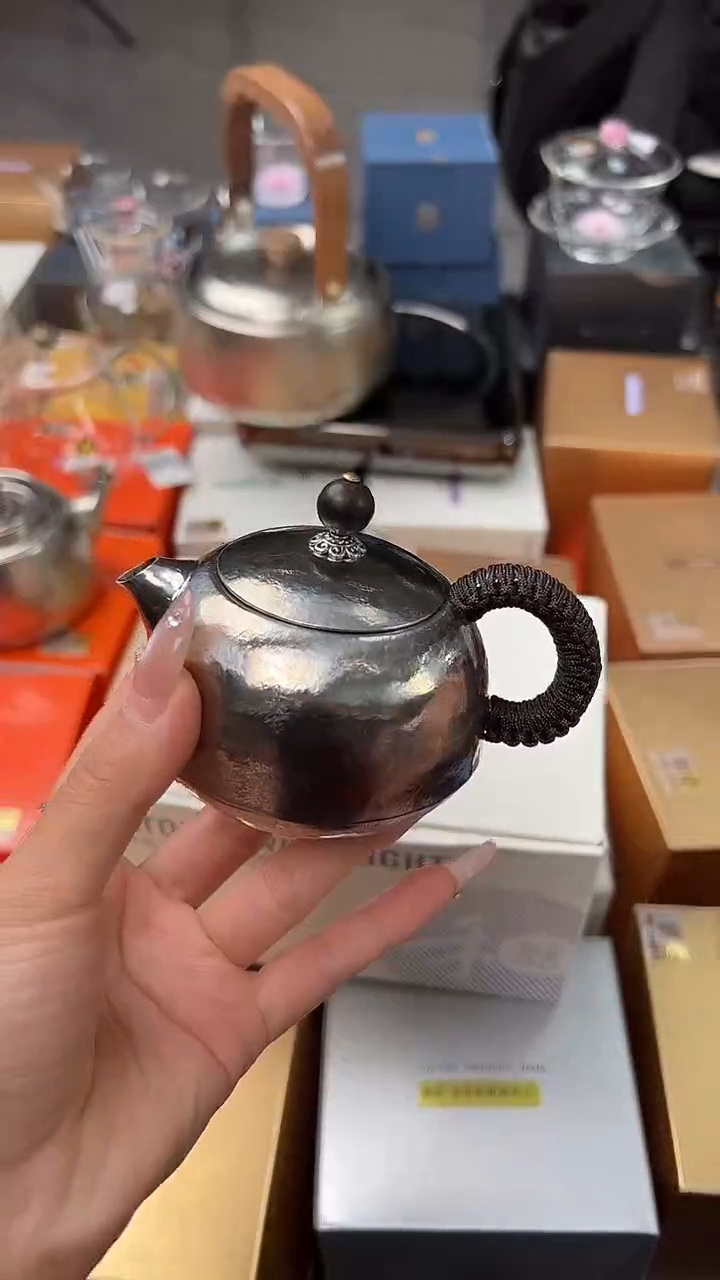 @@器钛纯钛凤鸣泡茶壶