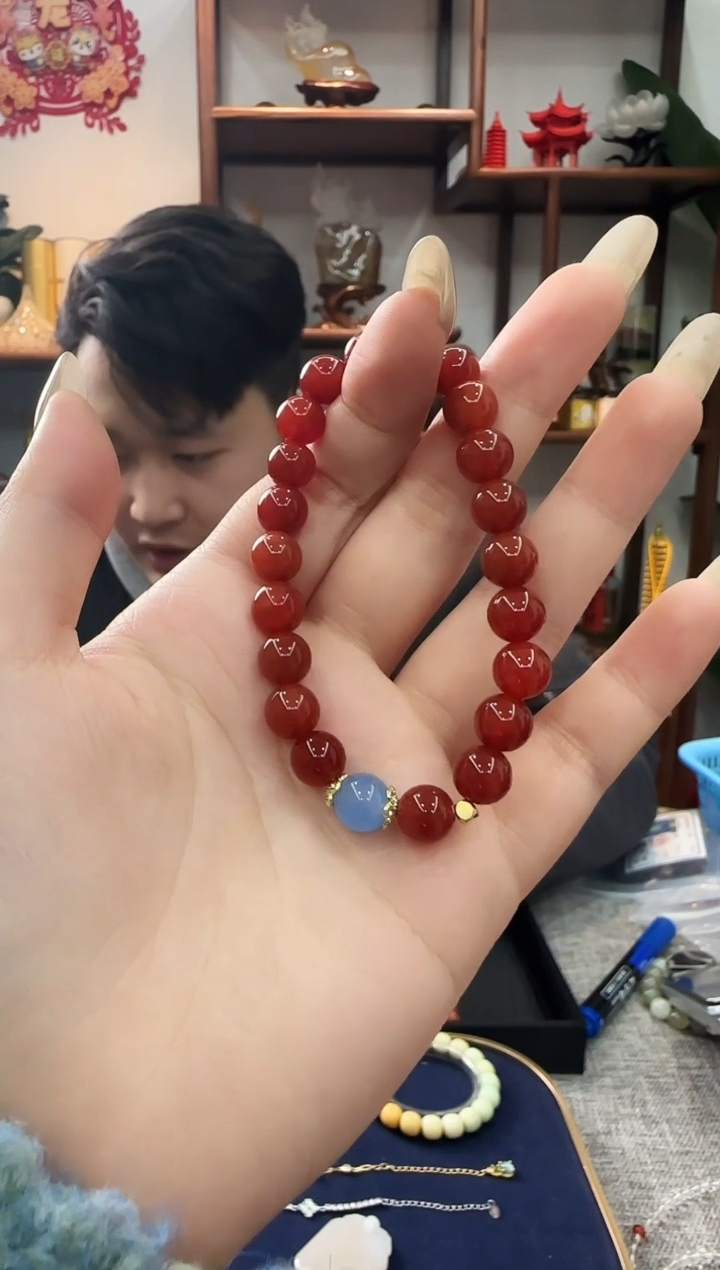 【闪购商品】玛瑙/玉髓手链未镶嵌512232-手串