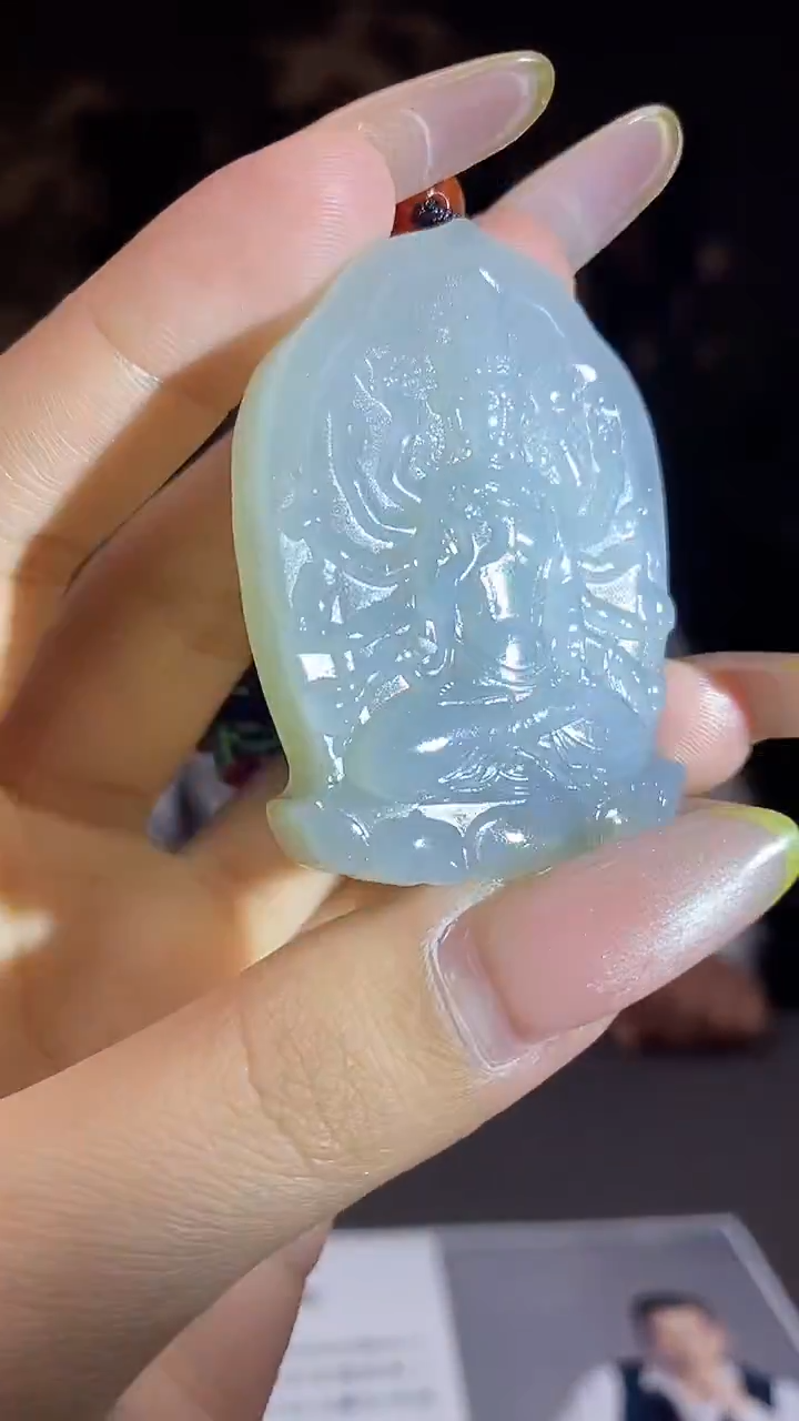 和田玉未镶嵌颈饰C632