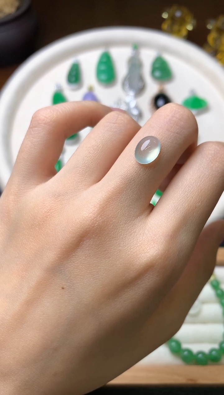 【闪购商品】定制翡翠未镶嵌裸石（镶嵌定制）