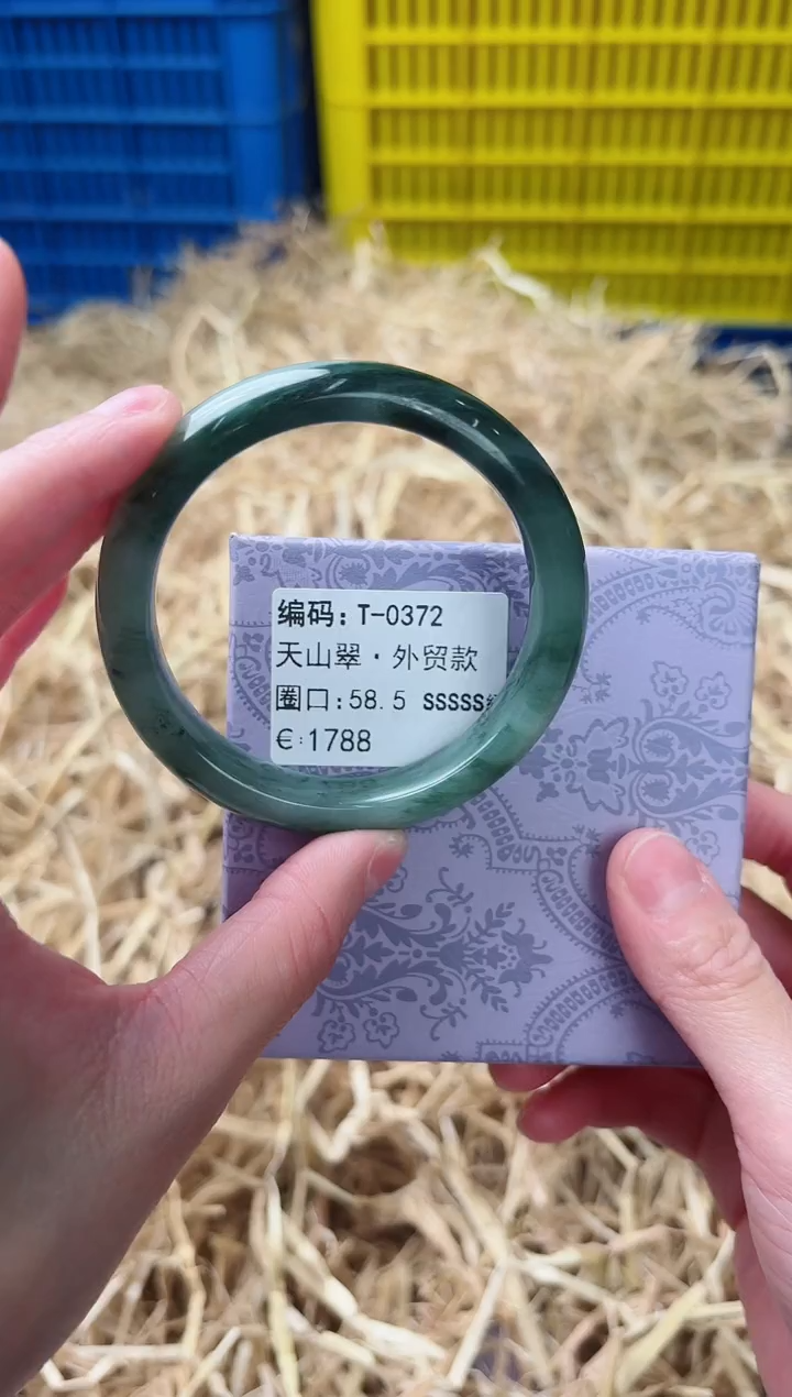 未镶嵌手镯石英质玉T-0372