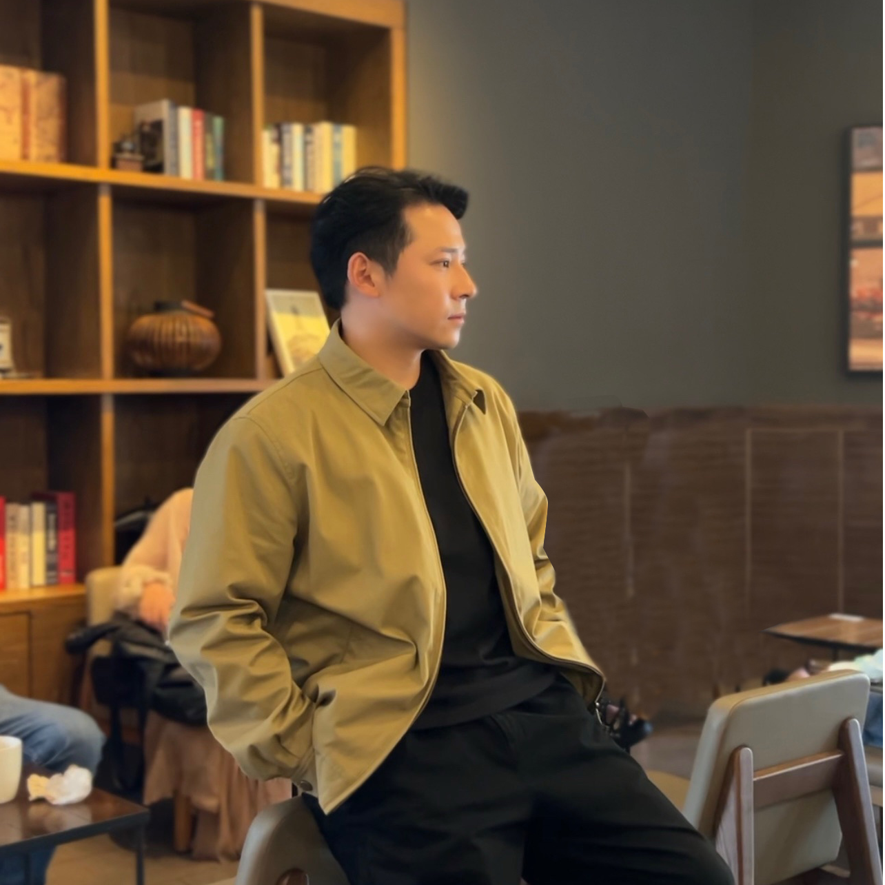 古休纯棉夹克男士秋季新品外套潮流宽松复古经典百搭Z