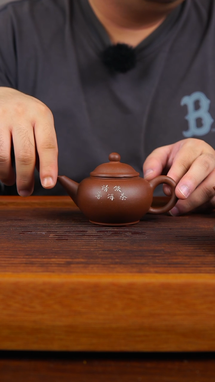 茶壶紫砂请饮普洱水平130CC