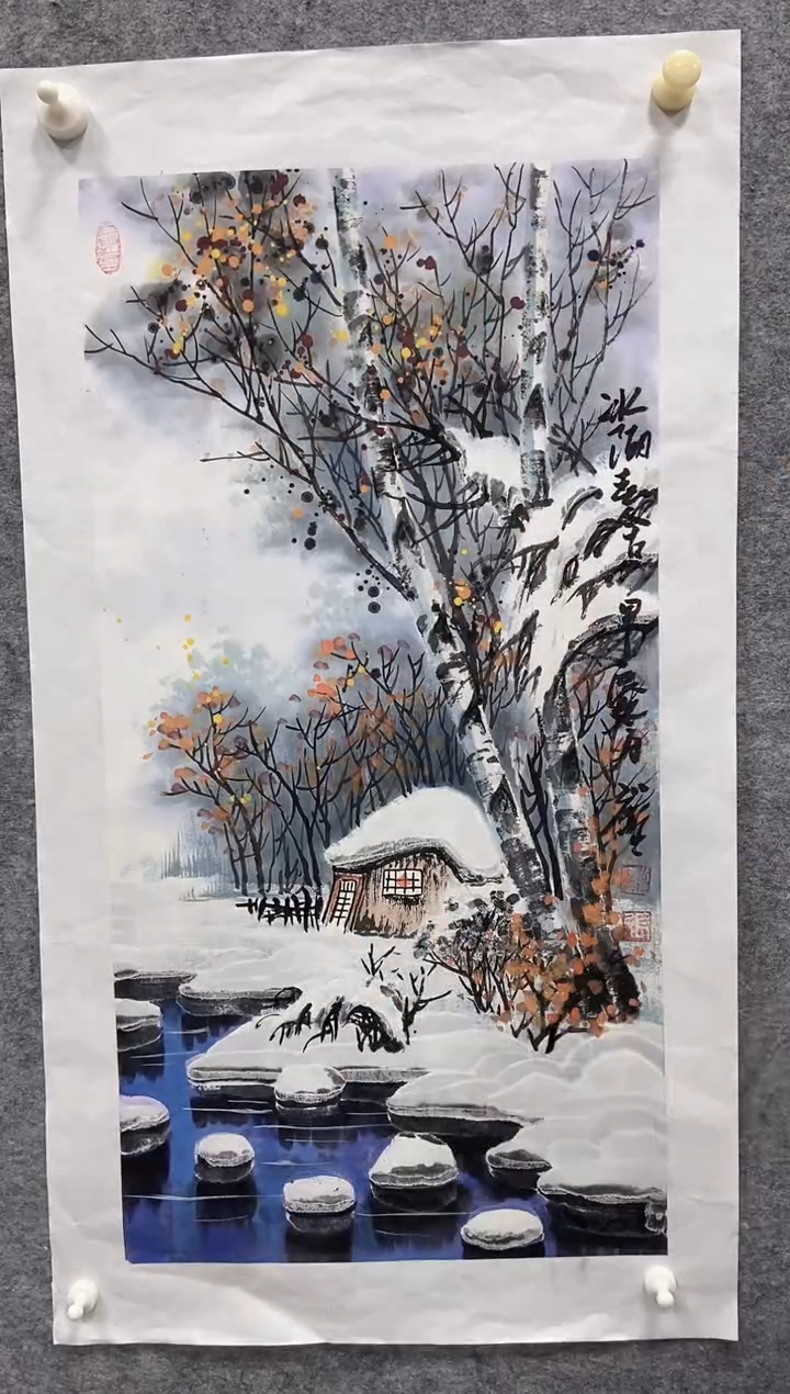 【闪购商品】国画张一哲老师国画作品41