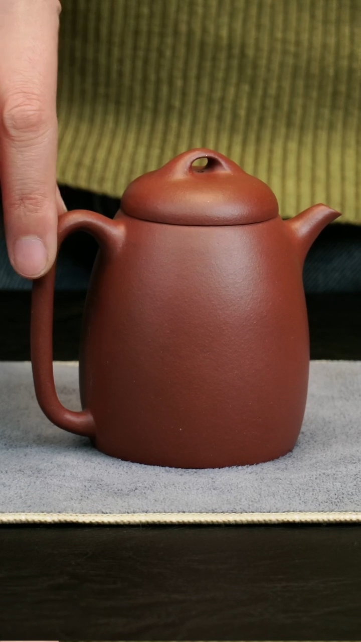 【闪购商品】紫砂茶壶秦权高40目底槽清