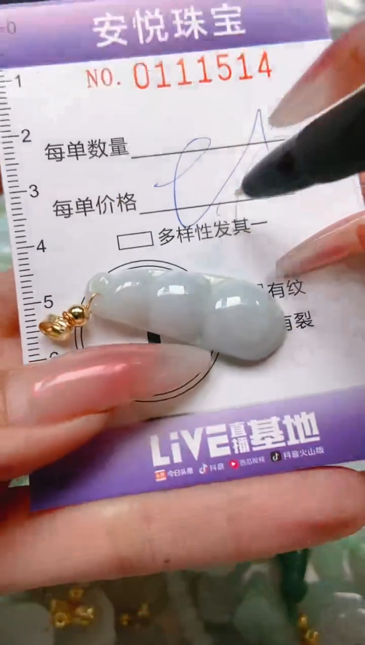 【闪购商品】翡翠颈饰未镶嵌闪购0111514