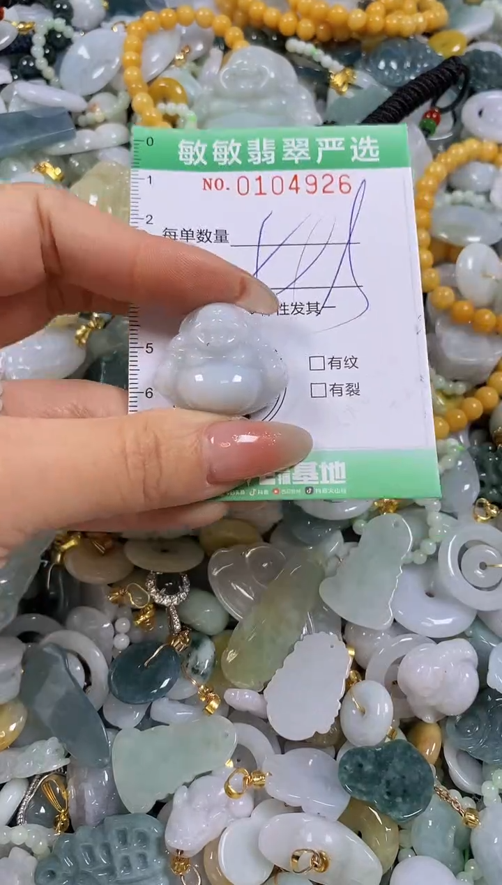 【闪购商品】翡翠颈饰未镶嵌闪购0104926多样性发其一