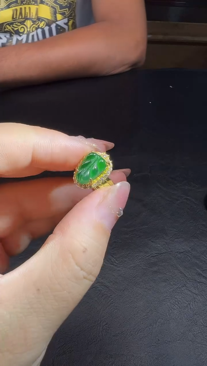 翡翠戒指合金6104/多样性/发一件