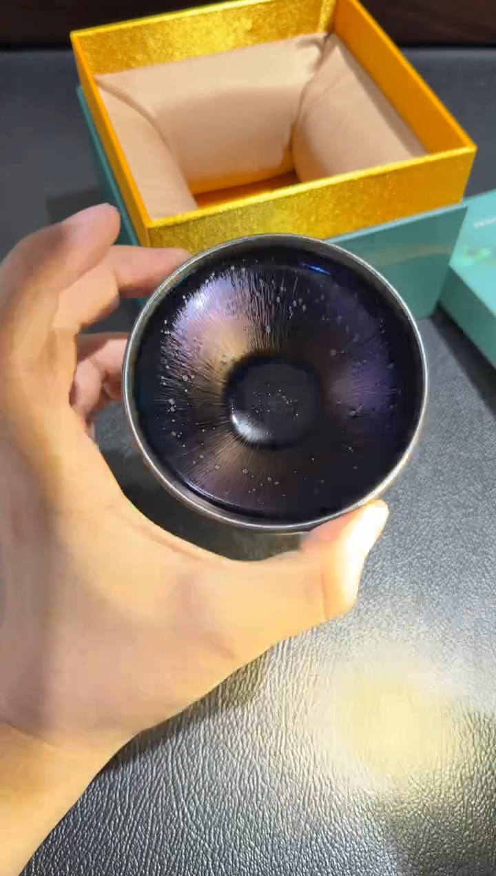 茶盏建盏故事余旋曜变86