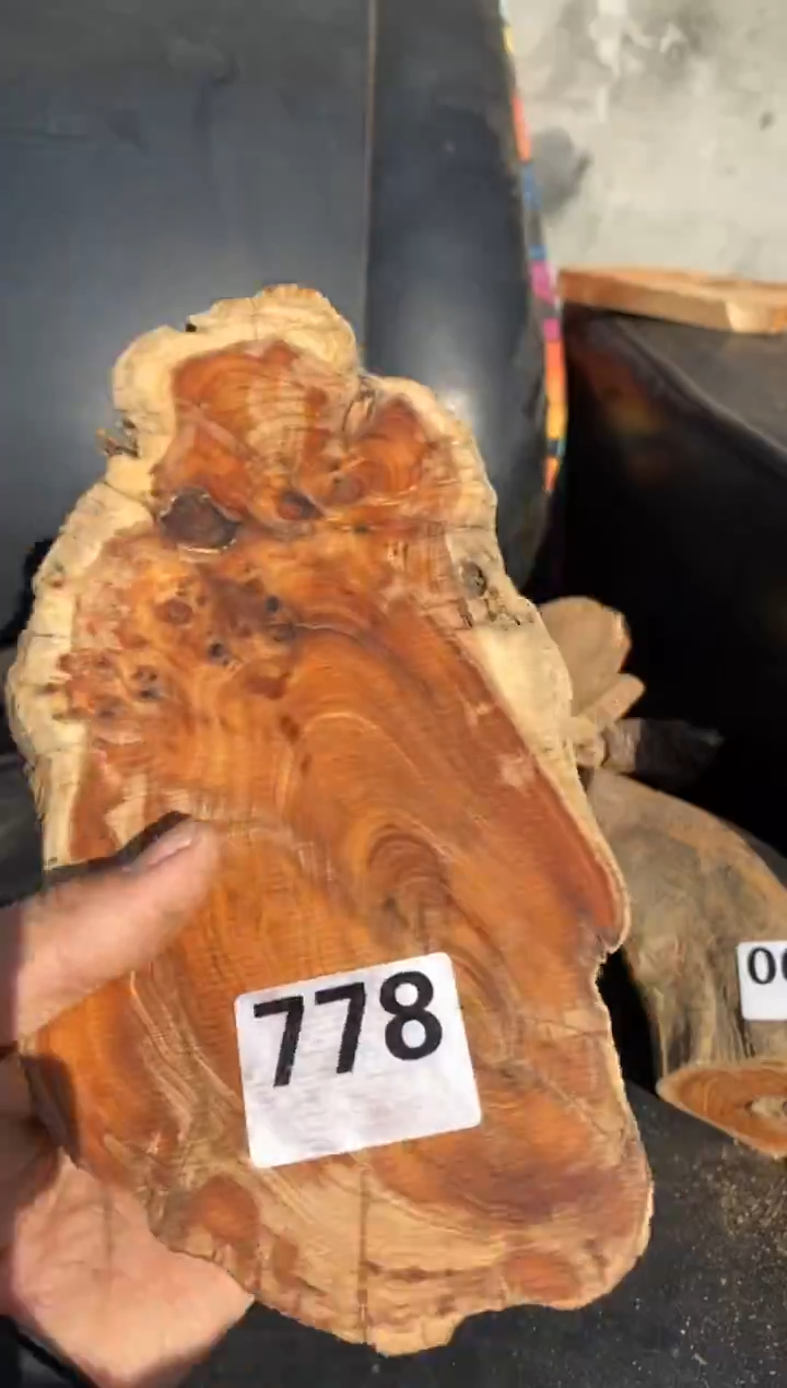 柏木（崖柏）太行陈化崖柏切片！随机(1单1片）778