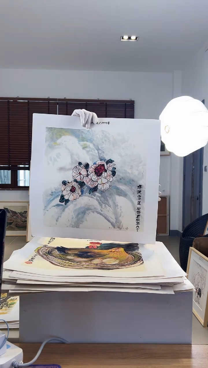 【闪购商品】版画耿玉琨亲签限量发行版画作品s版