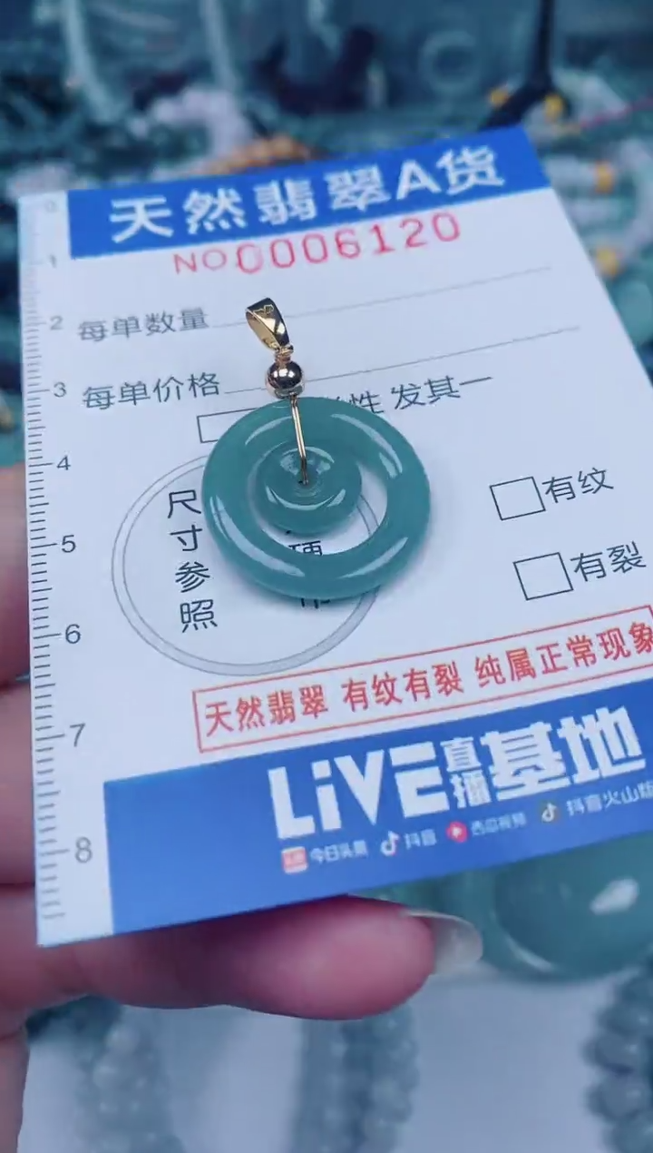 颈饰未镶嵌翡翠00006120