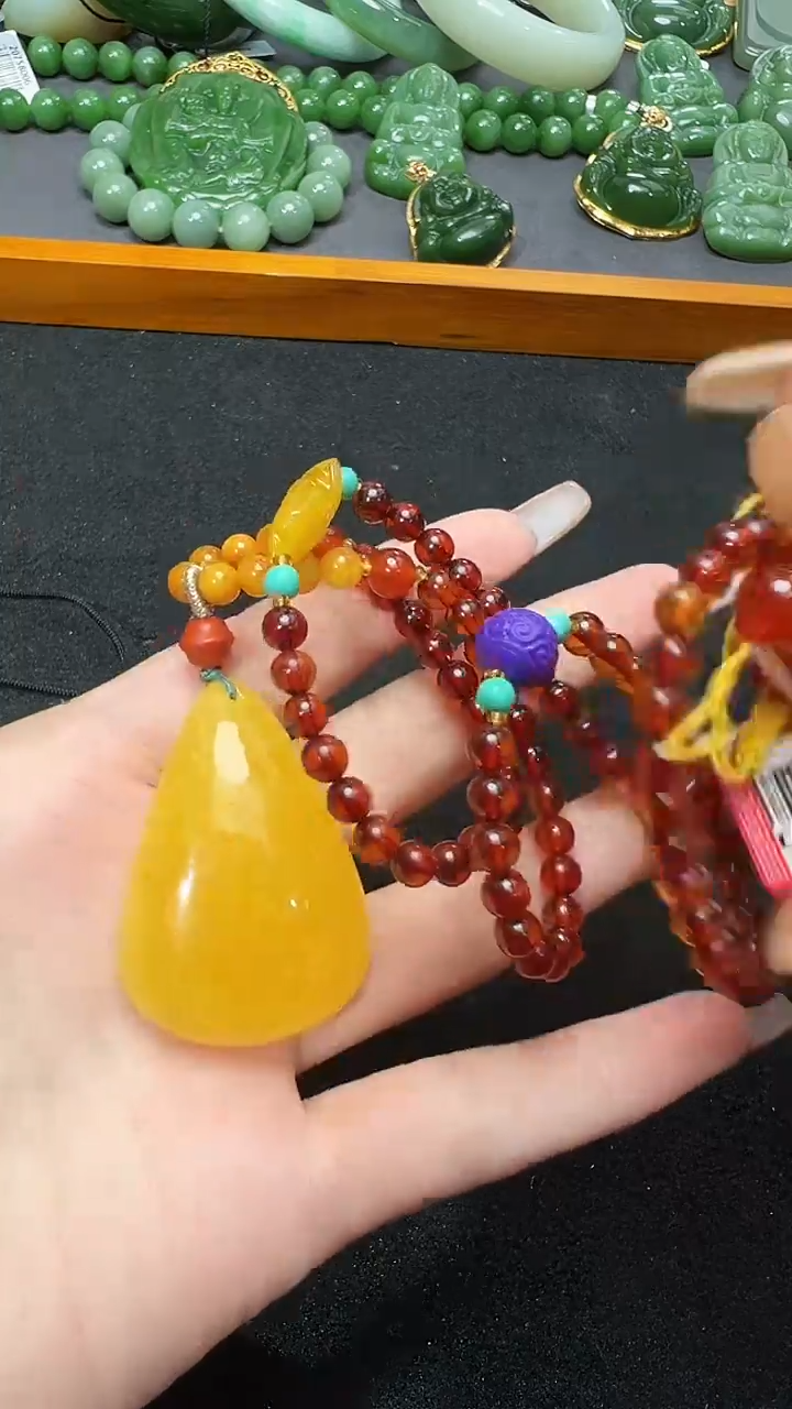 【闪购商品】蜜蜡颈饰未镶嵌64吊坠