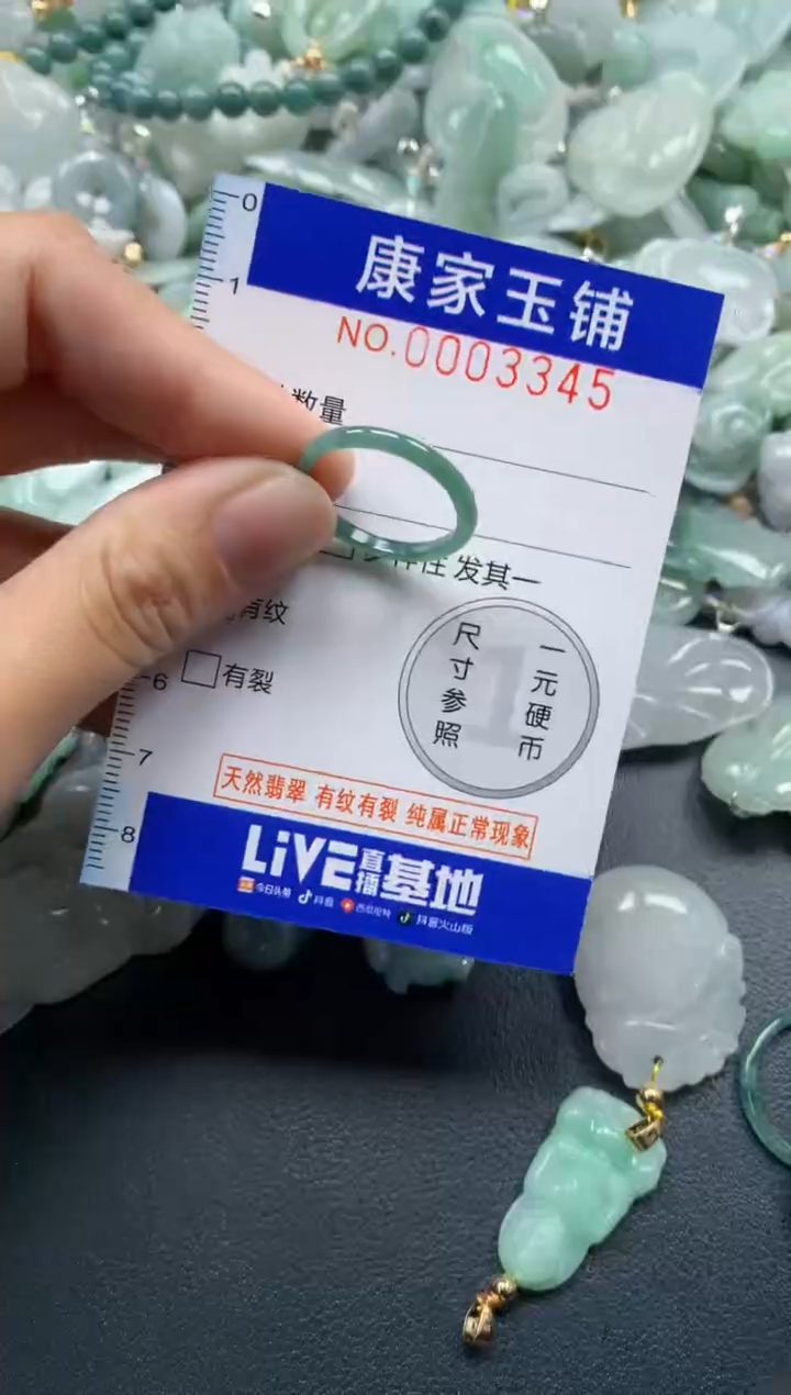 颈饰未镶嵌翡翠3345