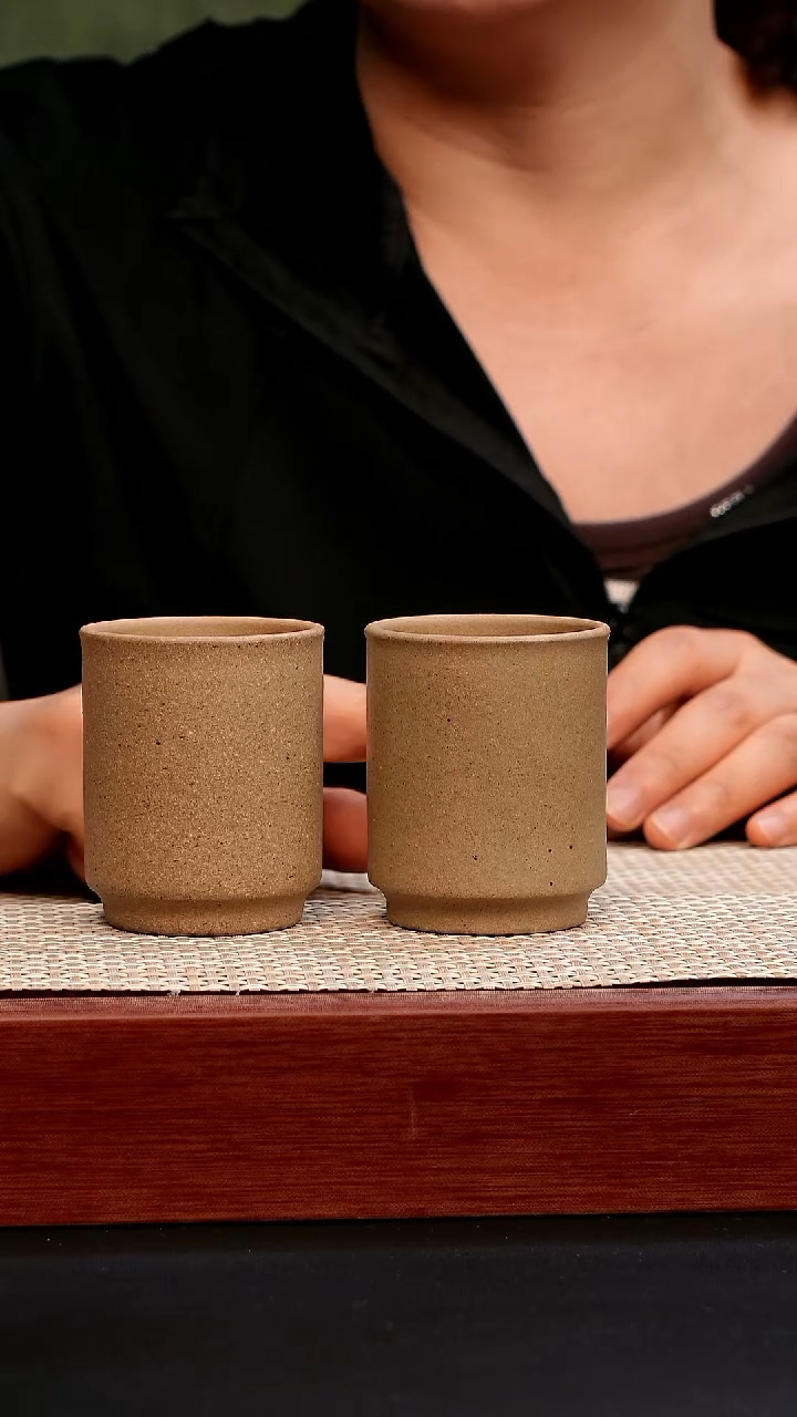 茶壶紫砂黄段泥高温烧定制主人杯