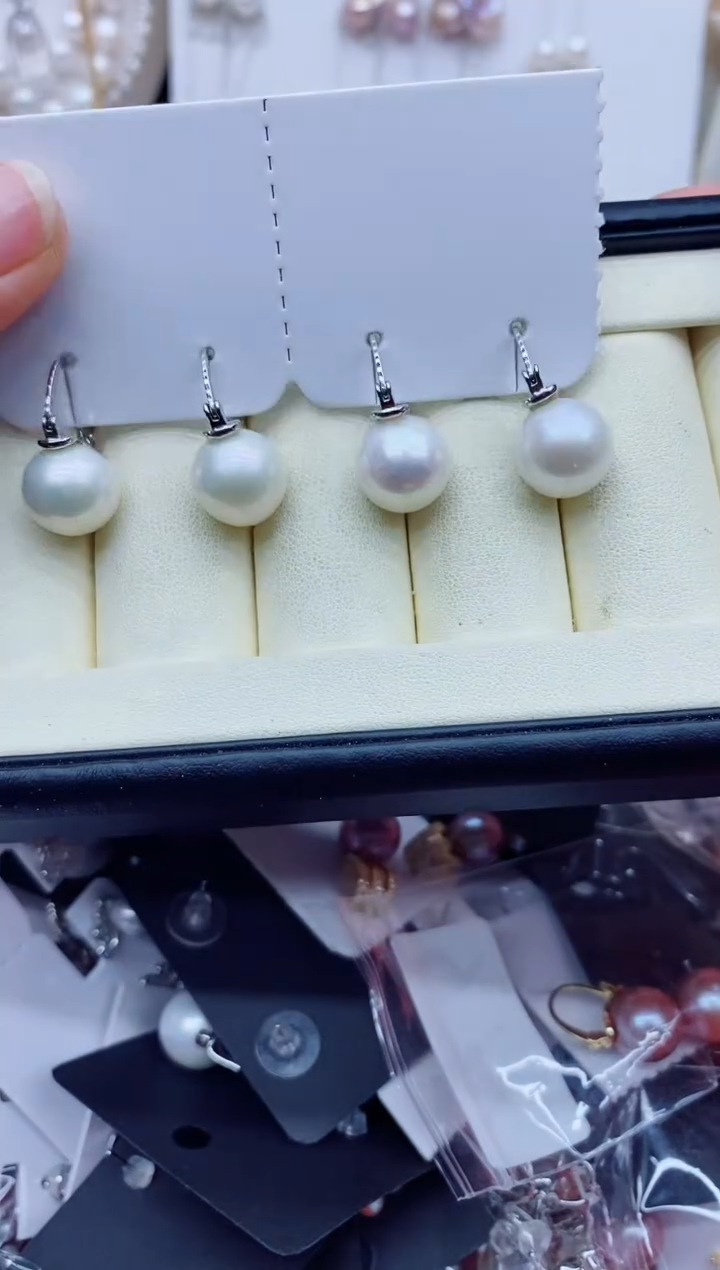 未镶嵌耳饰淡水珍珠茶壶多样性发其一