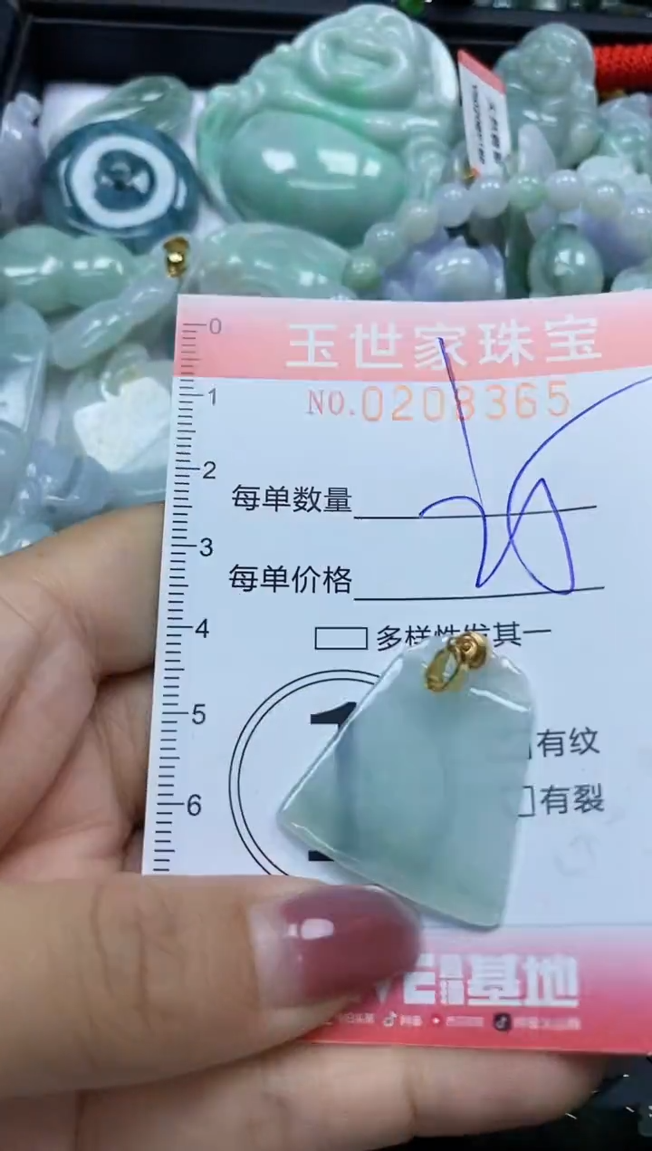 【闪购商品】翡翠颈饰未镶嵌闪购0208365