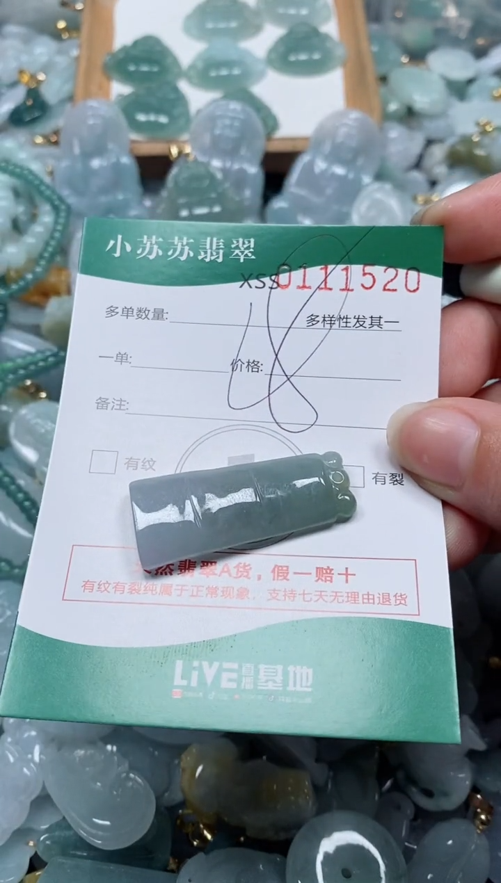 【闪购商品】翡翠颈饰未镶嵌闪购商品0111520