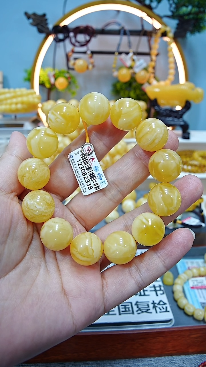 【闪购商品】蜜蜡手串未镶嵌17+********