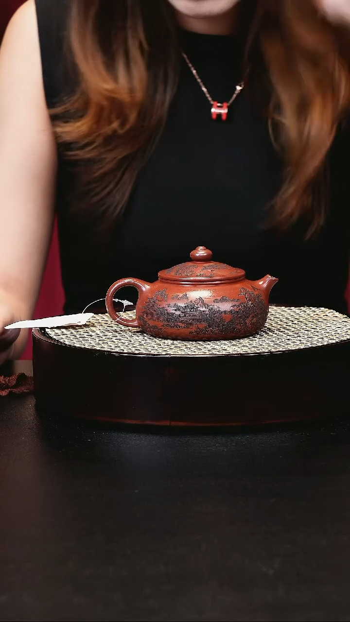 茶壶紫砂宜兴茶壶h1558