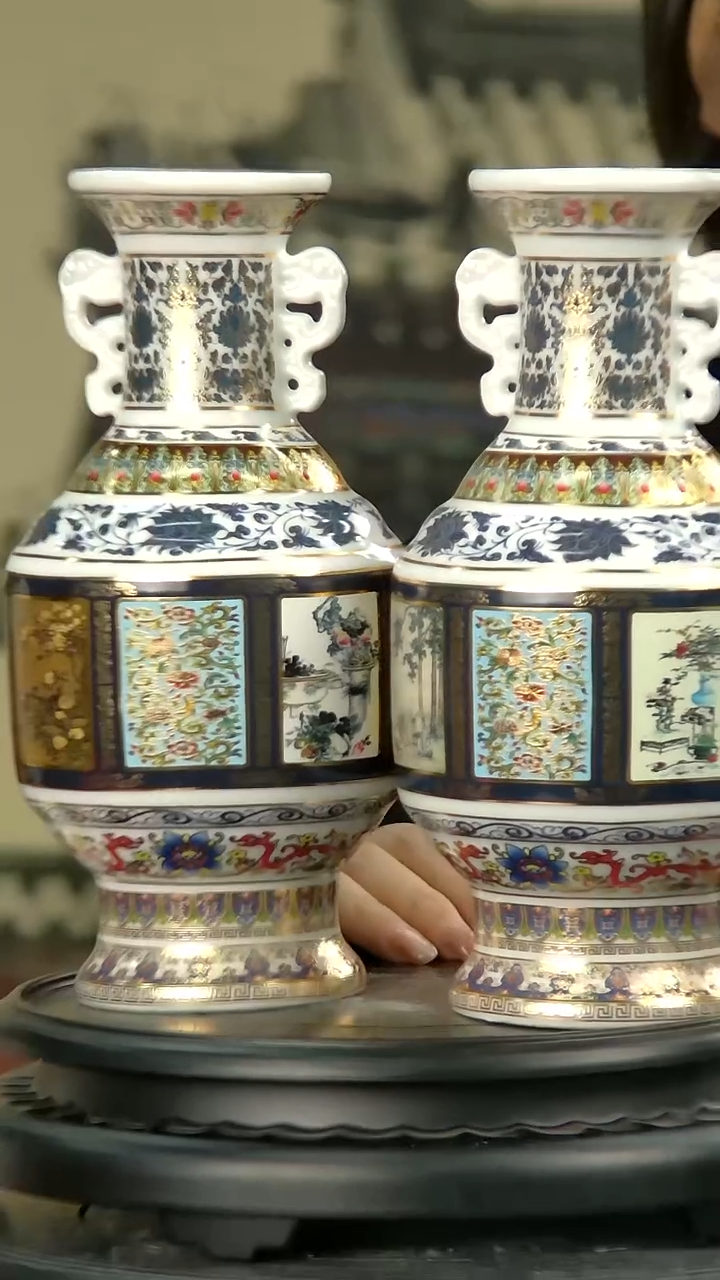 摆件L180中国景德镇陶瓷精选