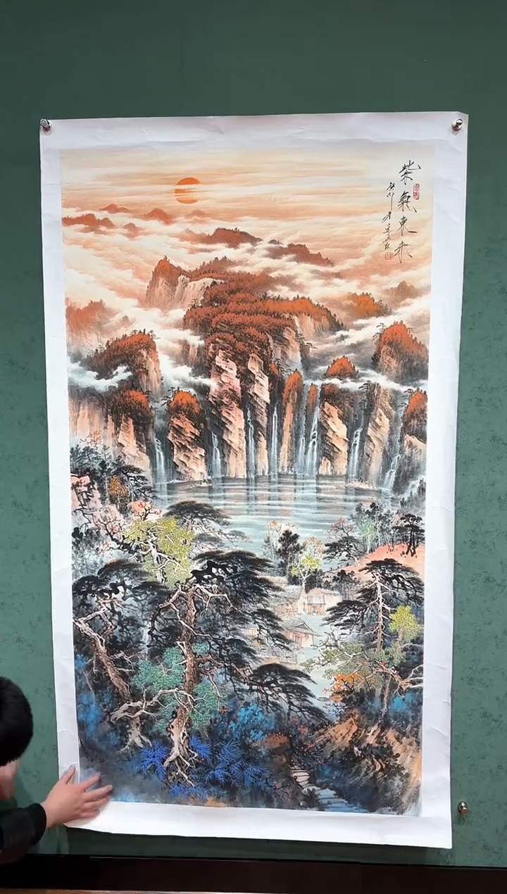 【闪购商品】国画周建真老师绘画作品8-113