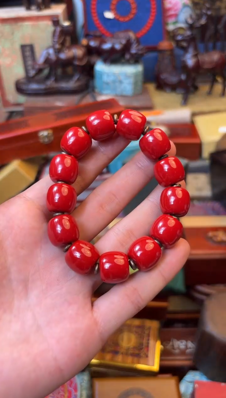 --------瓷--------阿卡手串789