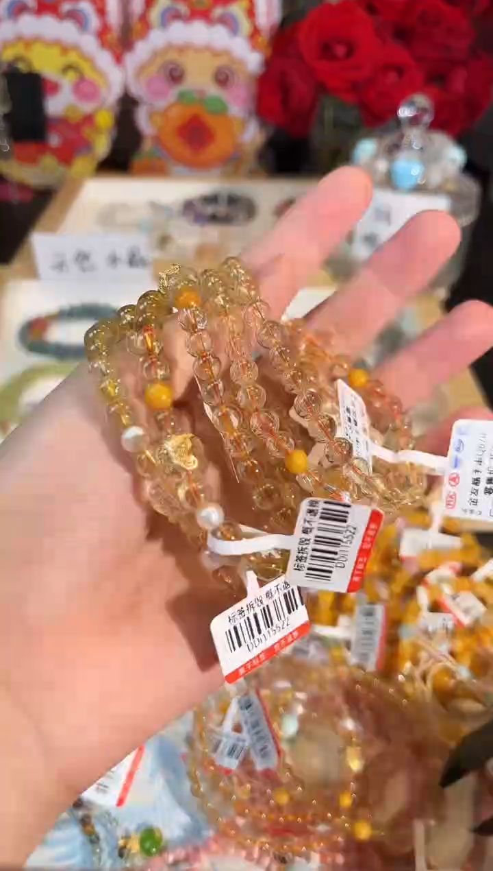 【闪购商品】水晶手链未镶嵌Q870手串