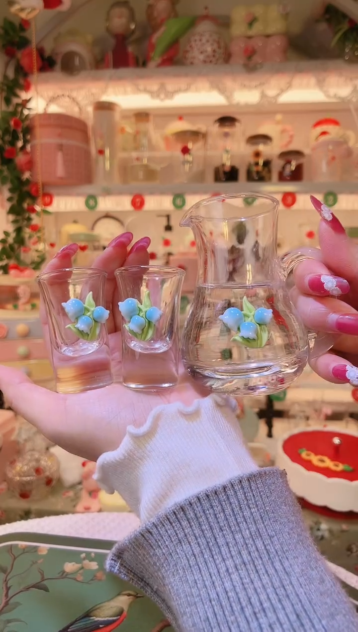铃兰花酒具套装——小家焕新必备！