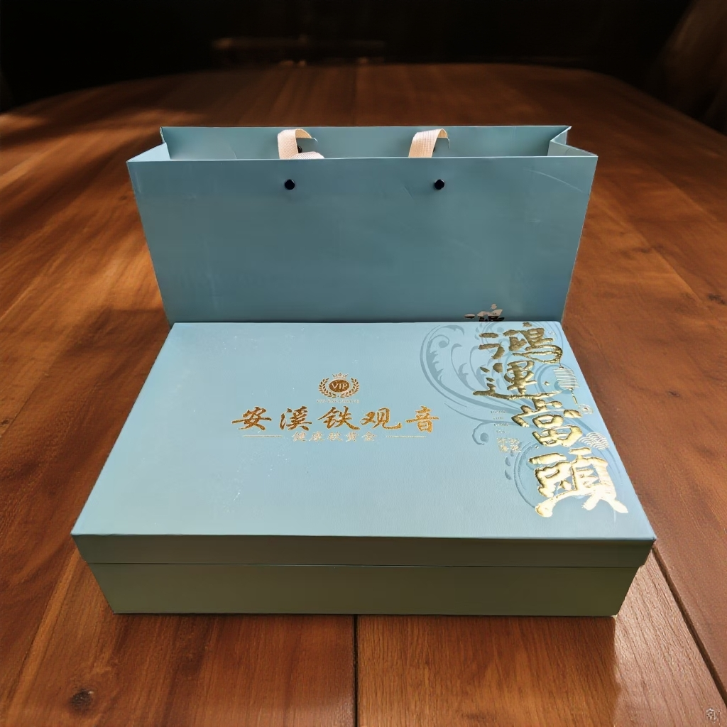 《仓仓有茶》鸿运当头安溪铁观音礼盒+礼袋