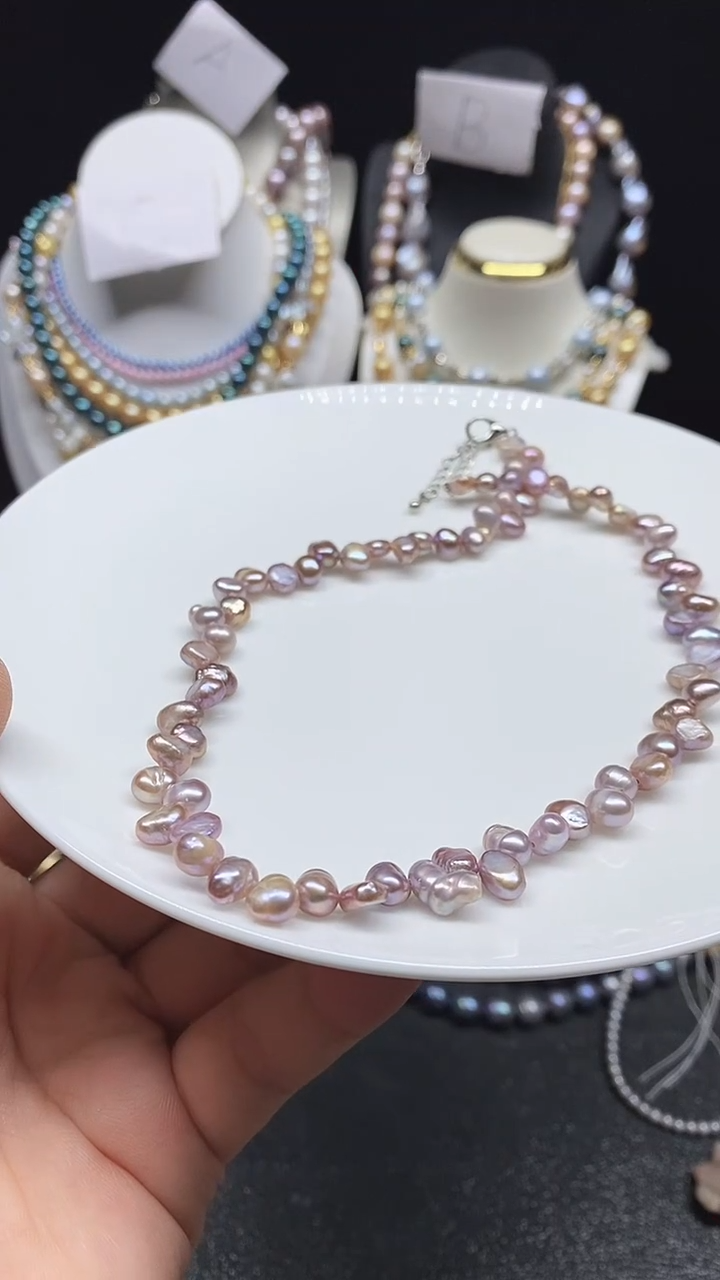 【闪购商品】淡水珍珠颈饰未镶嵌多人